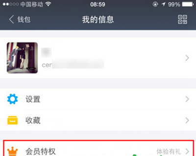 支付宝会员特权