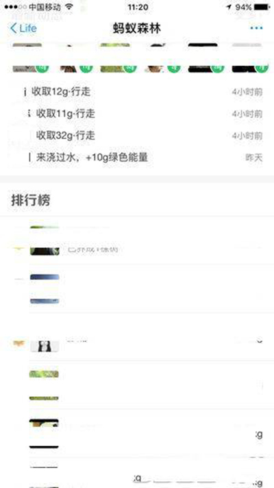 支付宝蚂蚁森林